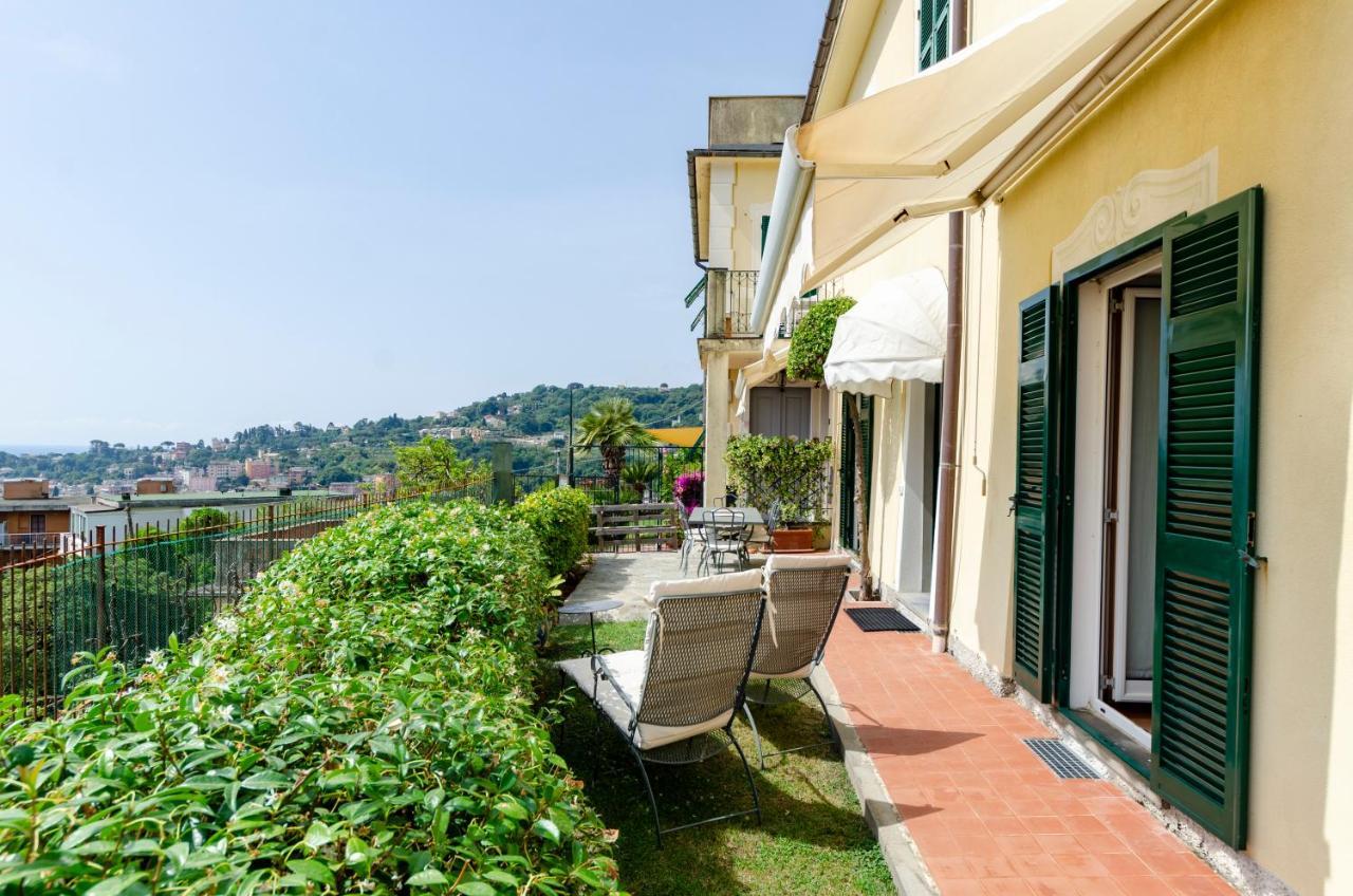 Joivy Inviting Flat With Garden And Sea View In Rapallo راباللو المظهر الخارجي الصورة