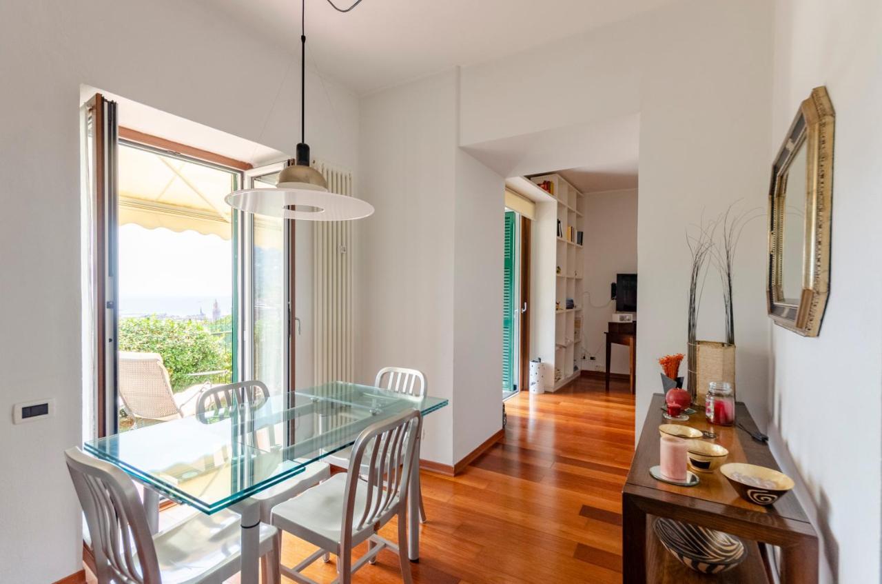 Joivy Inviting Flat With Garden And Sea View In Rapallo راباللو المظهر الخارجي الصورة