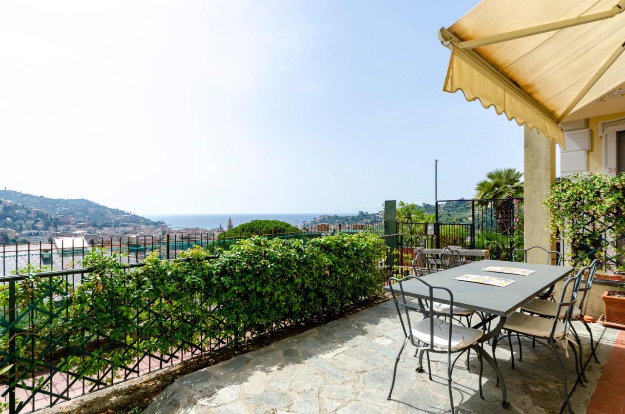 Joivy Inviting Flat With Garden And Sea View In Rapallo راباللو المظهر الخارجي الصورة