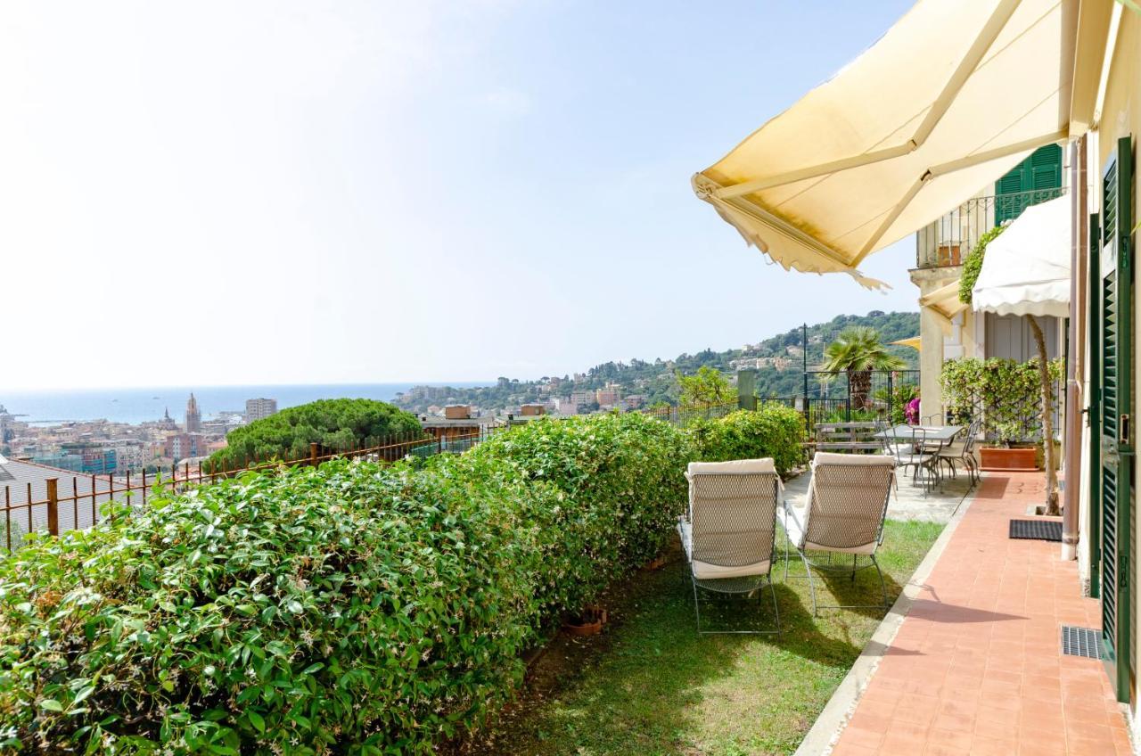 Joivy Inviting Flat With Garden And Sea View In Rapallo راباللو المظهر الخارجي الصورة