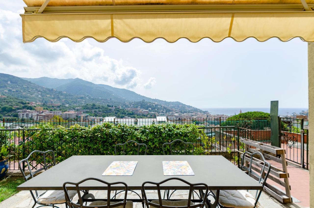 Joivy Inviting Flat With Garden And Sea View In Rapallo راباللو المظهر الخارجي الصورة