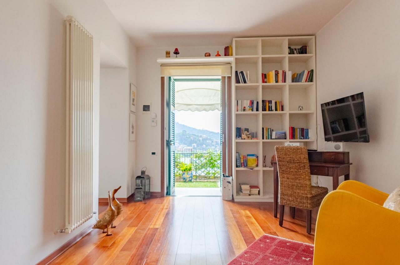 Joivy Inviting Flat With Garden And Sea View In Rapallo راباللو المظهر الخارجي الصورة