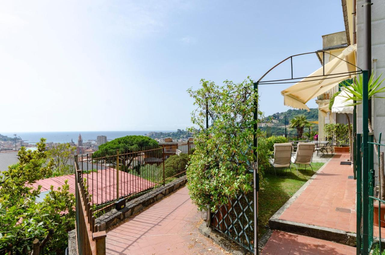 Joivy Inviting Flat With Garden And Sea View In Rapallo راباللو المظهر الخارجي الصورة