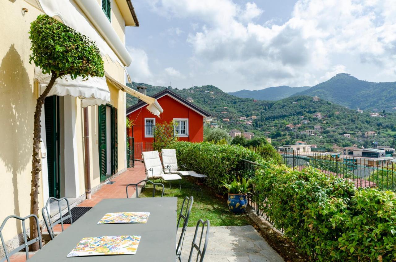 Joivy Inviting Flat With Garden And Sea View In Rapallo راباللو المظهر الخارجي الصورة